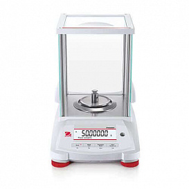 Весы аналитические, 82 г/ 0,1 мг, внешняя калибровка, Pioneer New PX84/E, фронт
