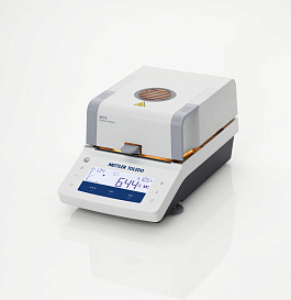 Анализатор влагосодержания, 0,5-71 г, 200 °С, ± 0,05 %, HE73, в работе, Mettler Toledo