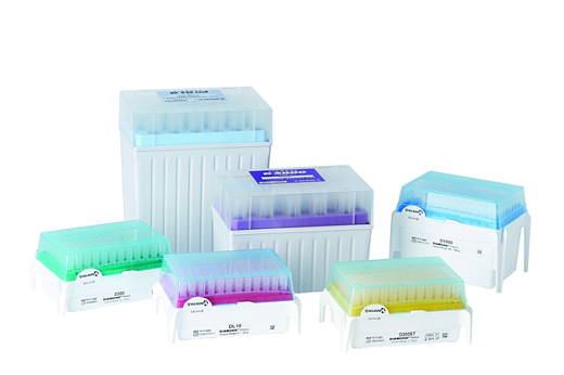 Наконечники до 100 мкл, стерильные, с фильтром, бесцветные, DF100ST, 10×96 шт., Gilson