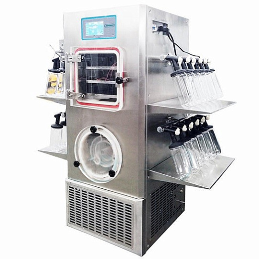 Лиофильная сушилка, до – 60 °С / – 80 °С, 6 л/сутки, напольная, камера c системой укупорки, FD-20F- TP, Labfreez