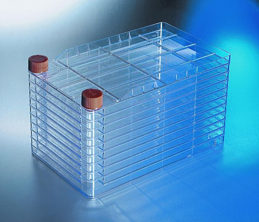 Флаконы CellStack, 10-уровневые, TC,  6360 см², 1 шт./уп., 2 шт./кор, Corning