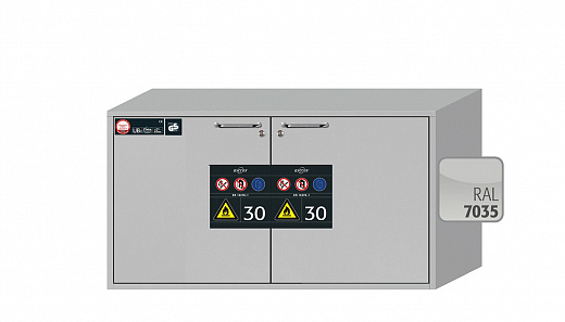 Тумбы для совместного хранения ЛВЖ и прекурсоров, 30 минут, ширина 110 / 140 см, выдвижные ящики UB-S-30 Фото 2