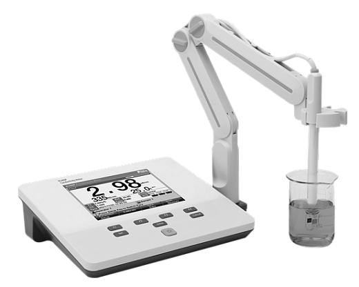 Кондуктометр стационарный, 0,001 мкСм/см - 1000 мСм/см, датчик DJS-1VTC ...