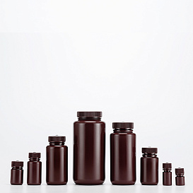 Бутыль для реагентов, HDPE, коричн., нестерильная, апироген., без НК, Biologix, Китай