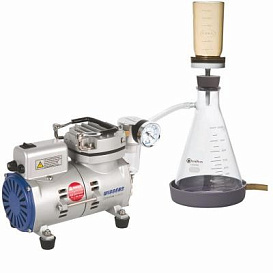 Система вакуумной фильтрации настольная V300B, 17 л/мин, 150 мбар, воронка 300 мл, d 47 мм, Wiggens, Китай