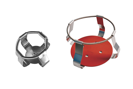 Набор зажимов для колб из нержавеющей стали с алюминиевой платформой