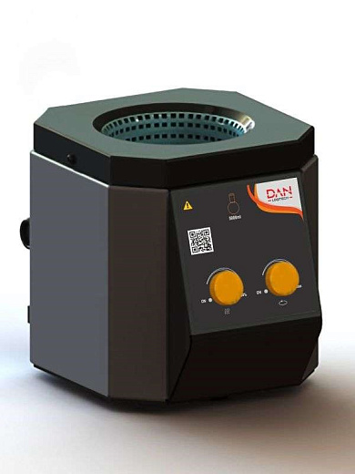 Колбонагреватель для колб 1000 мл, 400 °С, с мешалкой, Black Diamond, Glassco