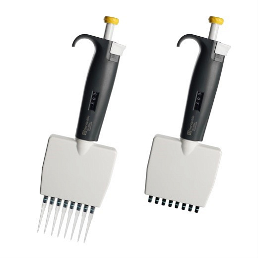 Автоматическая  пипетка 50-300 мкл, 8-канальная, Servicebio