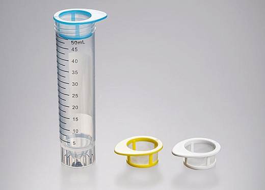 Ситечки для клеток (клеточный фильтр), для 50 мл пробирок, стерильные, ПП/нейлон, 50 шт./уп., 200 шт./кор., Jet Biofil, Китай