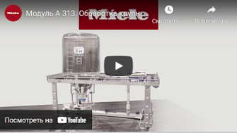Модуль А 313. Обработка крупногабаритного и объемного лабораторного стекла, Miele, русс., 2021 г.