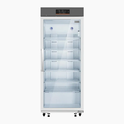 Холодильник, 606 л, +2…+8 °С, стеклянная дверь, MС-5L606, Midea, Китай (вид спереди)