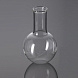 Колба круглодонная, 150 мл, d горла 28 мм, Glassco