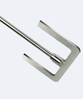 Перемешивающий элемент якорный, d 104 мм, длина 300 мм, нержавеющая сталь, Fluko