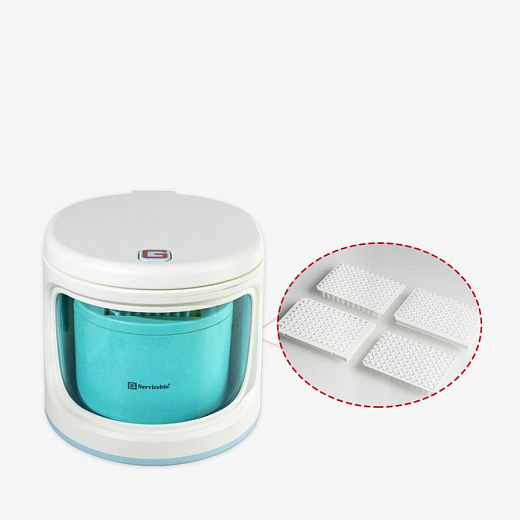 Центрифуга, до 2200 об/мин, 550g, 2 ПЦР-планшета, SMP-2, Servicebio, Китай