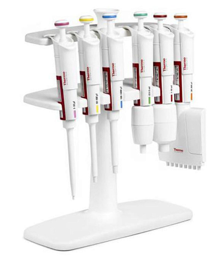 Автоматическая пипетка механическая 5-50 мкл, 16-канальная, Техно F1