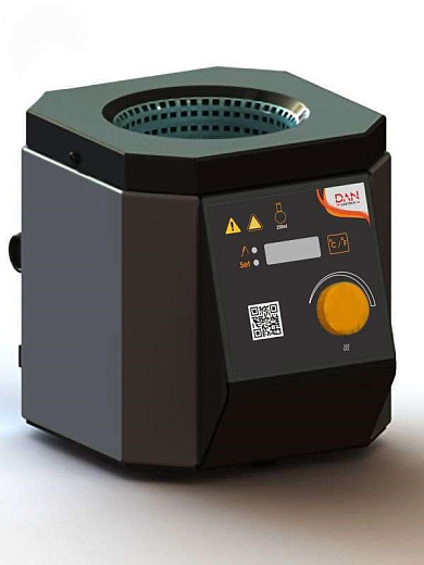 Колбонагреватель для колб 100 мл, 400 °С, цифровой, Black Diamond, Glassco