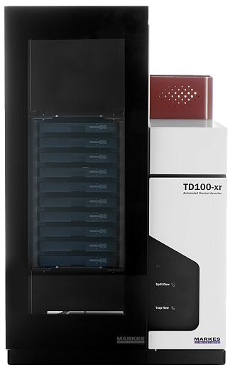 Автоматическая система двух стадийной термодесорбции TD100-xr,  совмещенная с устройством подачи проб, вместимость 100 трубок