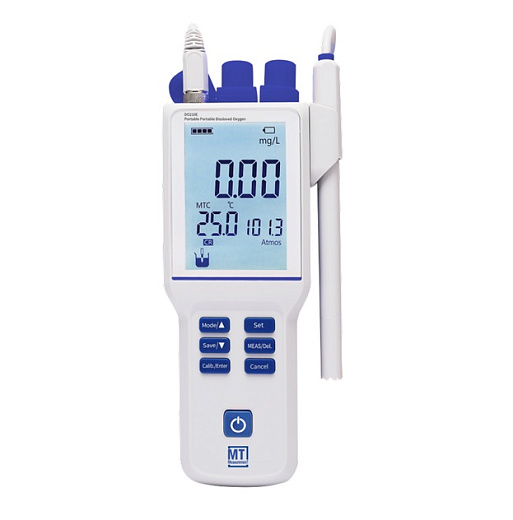 Кислородомер, до 20 мг/л, до 110 °C, с датчиком DO-957-Q, портативный, DO210E, MT Measurement