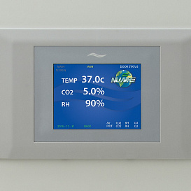 CO₂-инкубатор, 160 л, прямой нагрев, ИК-датчик стерилизуемый, температурная дезинфекция, контроль влажности, NU-5720E