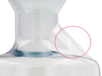 Колба высокопроизводительная Томсона 5000 мл, ПК, стерильная, с руской