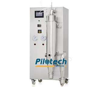 Сушилка распылительная, от 1 до 100 мкм, 4000 мл/ч, для водных растворов, YC-018, в работе, Pilotech